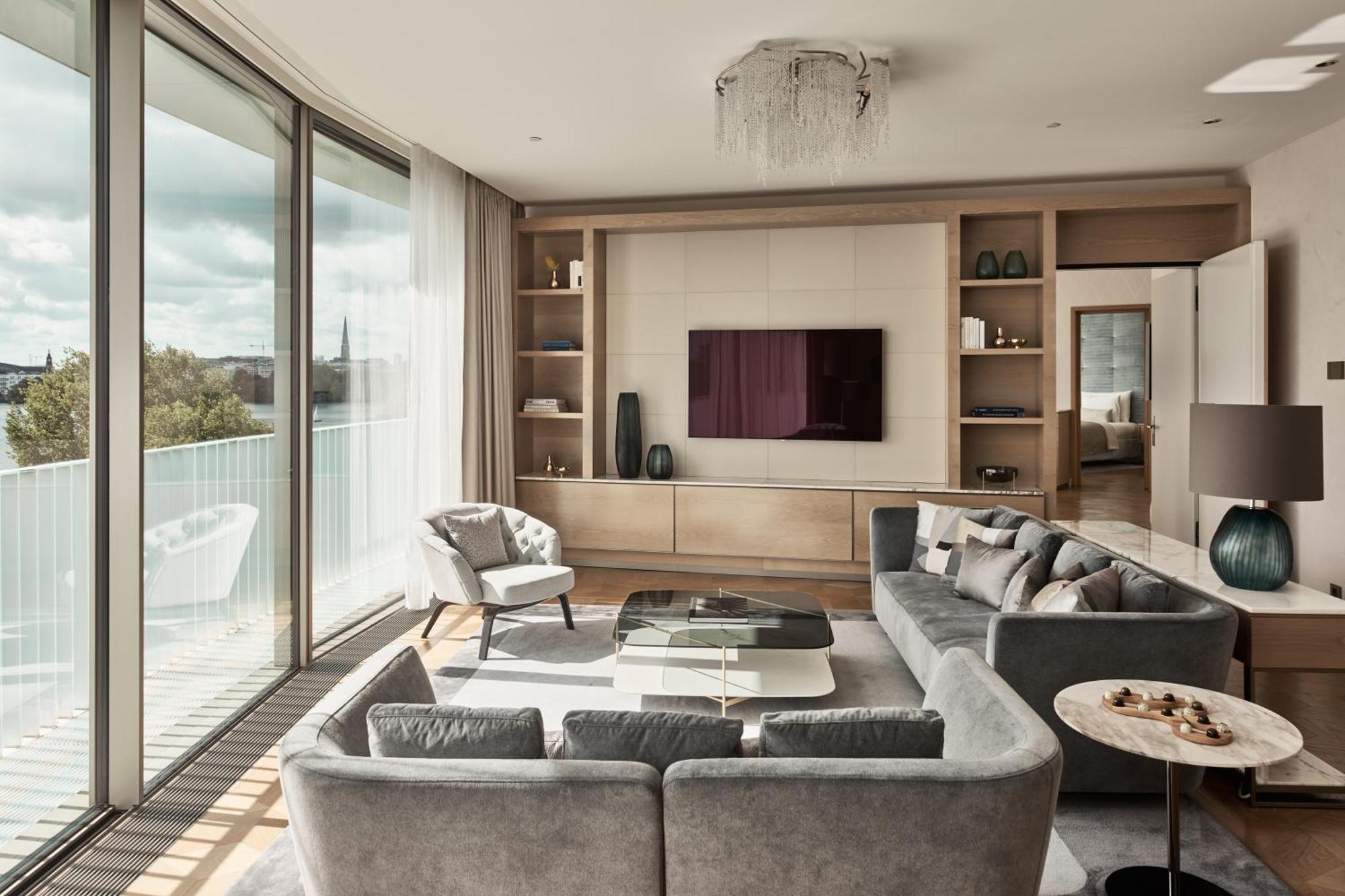 เดอะ ฟงต์แน Hotel ฮัมบูร์ก ภายนอก รูปภาพ Interior of a typical apartment